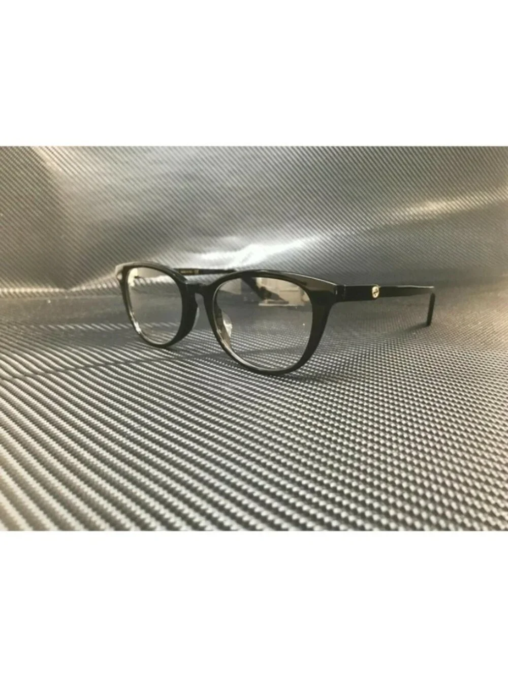 New Gucci Women  Black Eyeglasses  52- 18-